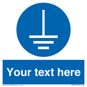 Custom Connect to Earth Sign